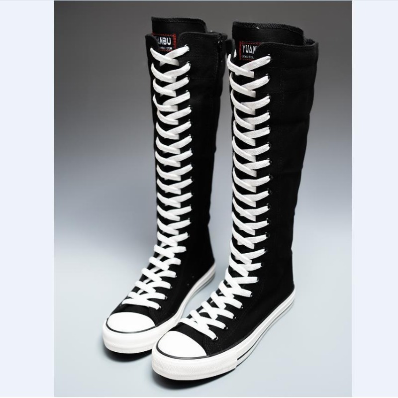 Knee High Boots Women - Новые женские высокие кеды-ботинки 2025 года
