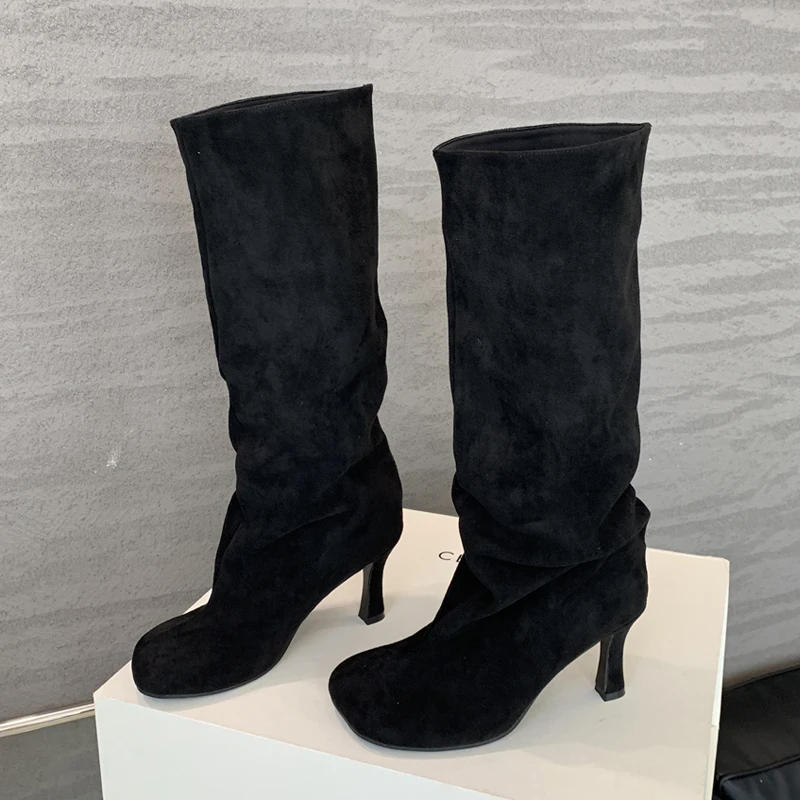 Eilyken/зимние женские сапоги  – обзор и цена Knee High Boots Women