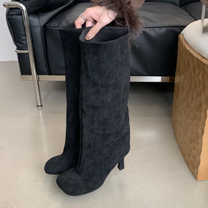 Eilyken/зимние женские сапоги  – обзор и цена Knee High Boots Women