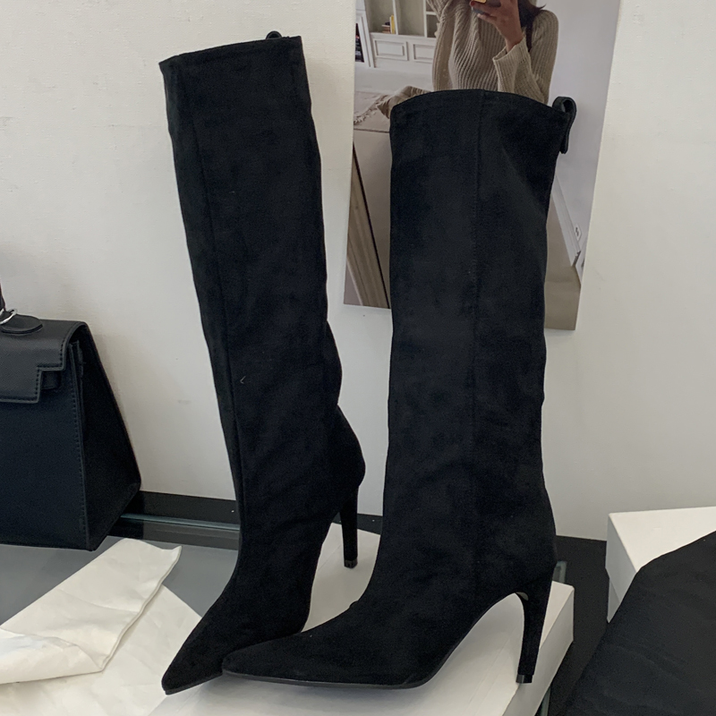 Уличные зимние винтажные женск – обзор и цена Knee High Boots Women