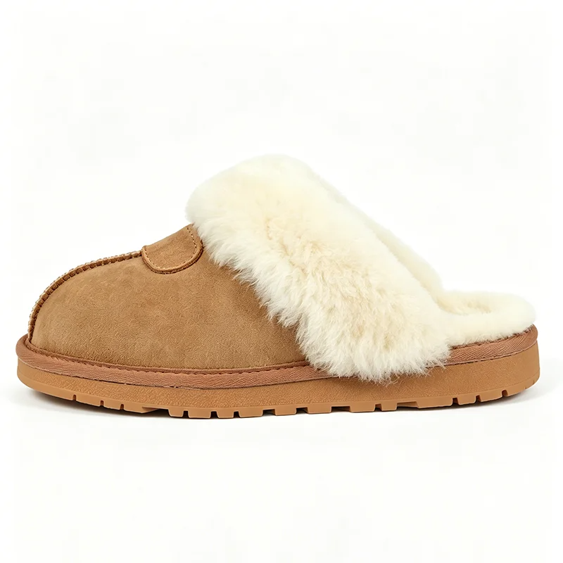 Натуральные меховые тапочки дл – обзор и цена Mule Slip On