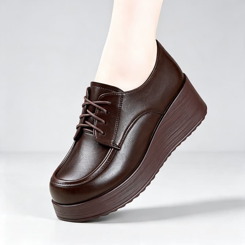 Удобные туфли-лодочки на платф – обзор и цена Oxford Lace Up Women