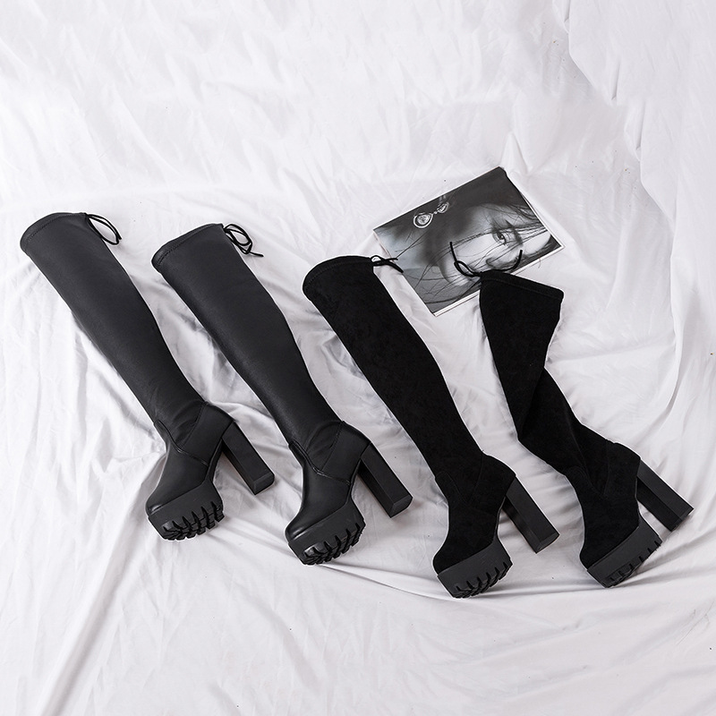 Женские сапоги до колена осень – обзор и цена Sock Boot Women