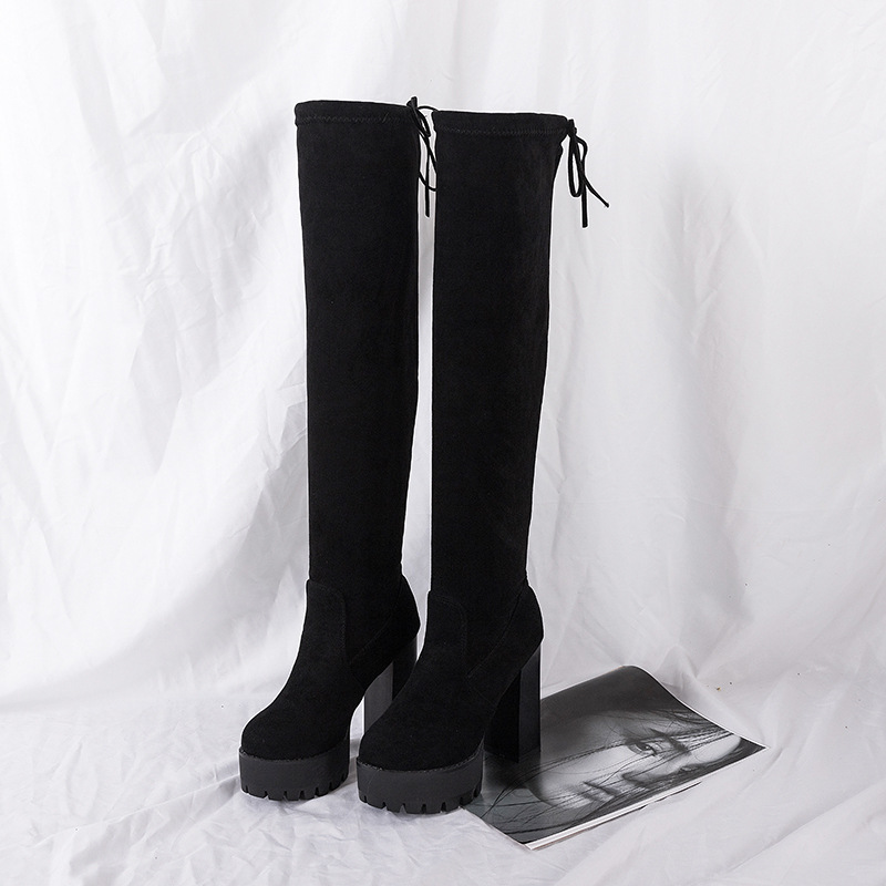Женские сапоги до колена осень – обзор и цена Sock Boot Women
