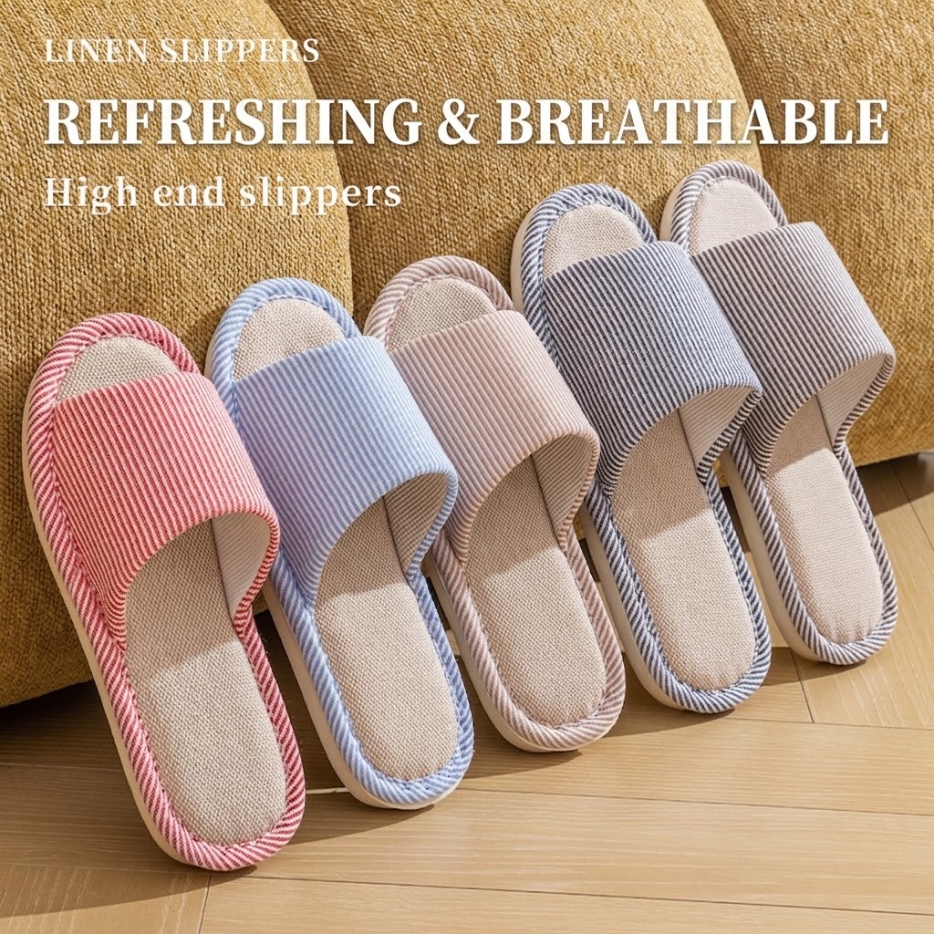 Дышащие льняные тапочки для же – обзор и цена Mule Slip On